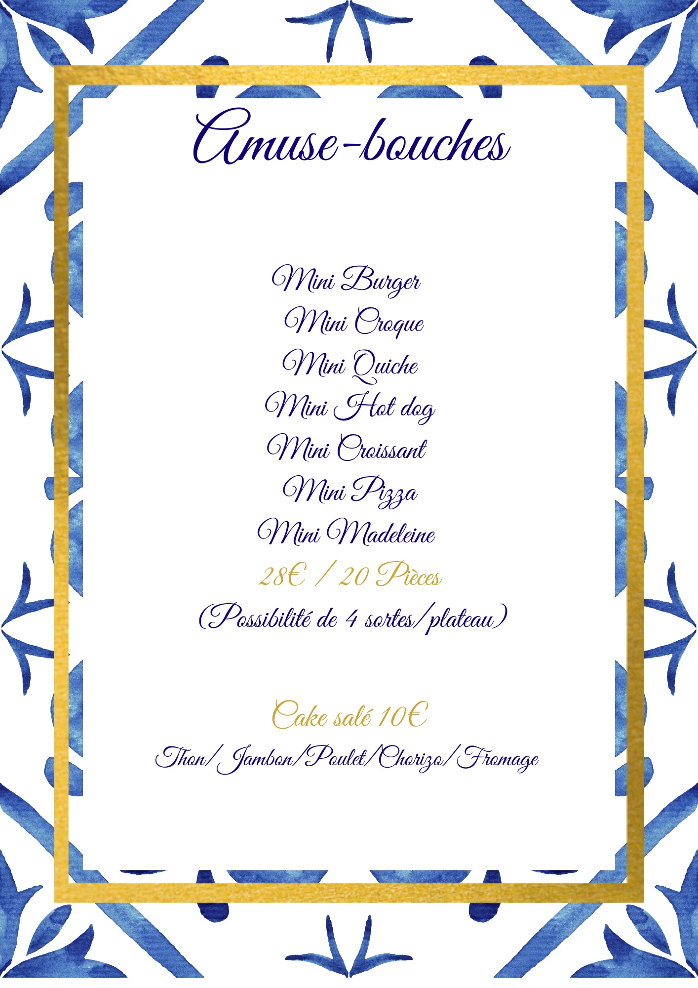 Amuse-bouches (suite)